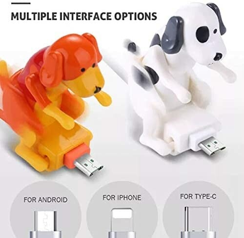 Selenlictio Funny Humping Dog Fast Charger Cable