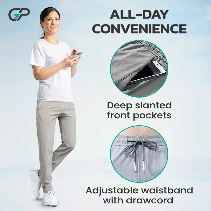 GlidePants – Unisex Quick Dry Pull-on Stretch Pants