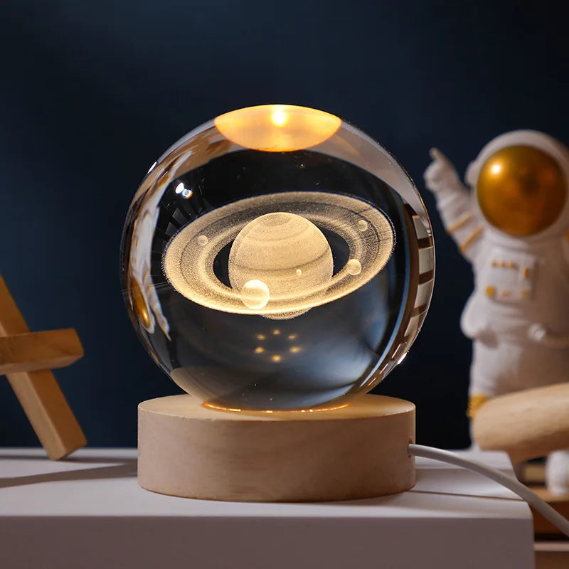 GlowingSphere – Creative LED Night Lamp