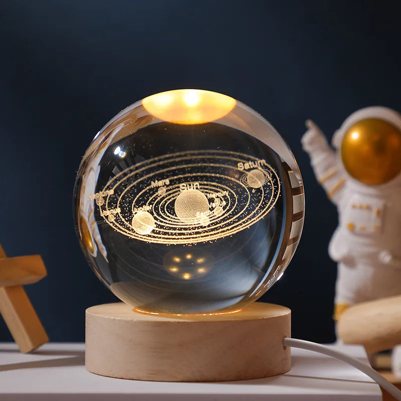 GlowingSphere – Creative LED Night Lamp