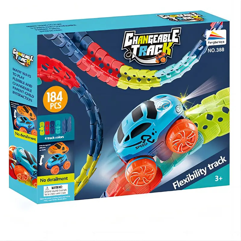 GravityRacer – Educational Kids Changeable Track Car Set