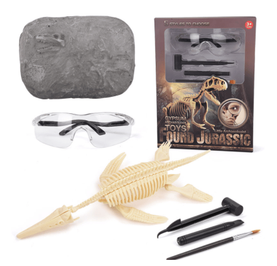 Great Educational Toy for Kids – 2022 New Arrival Dinosaur Fossil Digging Kit