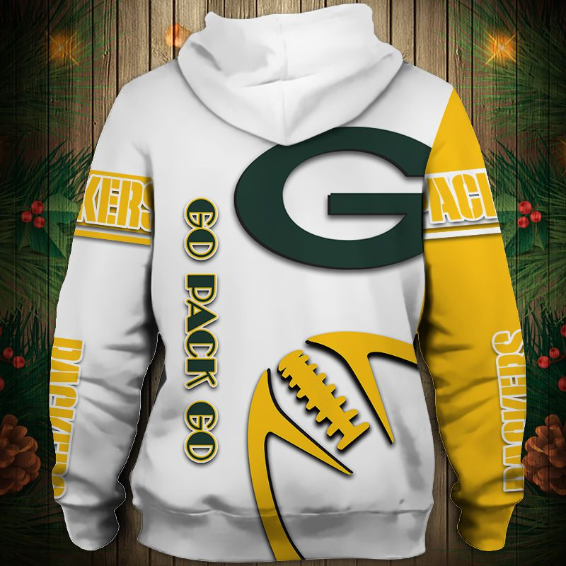 GREEN BAY PACKERS 2022 NEW 3D GRAPHIC HOODIE