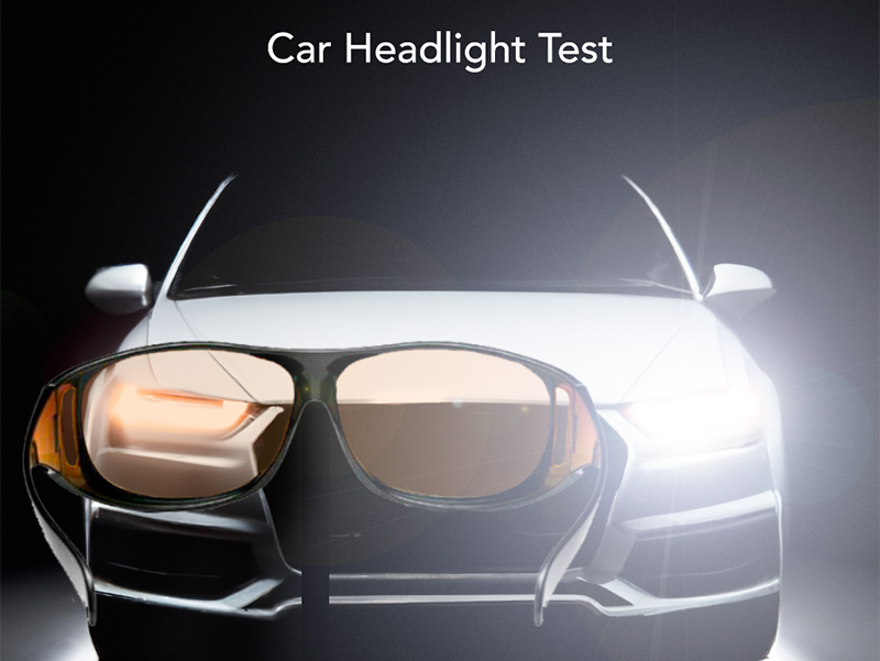 Headlight Glasses with GlareCut Technology (Drive Safely at Night)