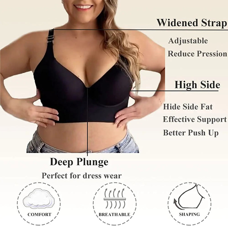 Hearthify – Push-Up Back Smoothing Bra