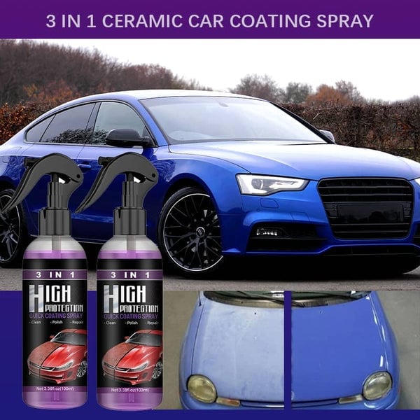 Homebbc 3 in 1 High Protection Quick Car Coating Spray