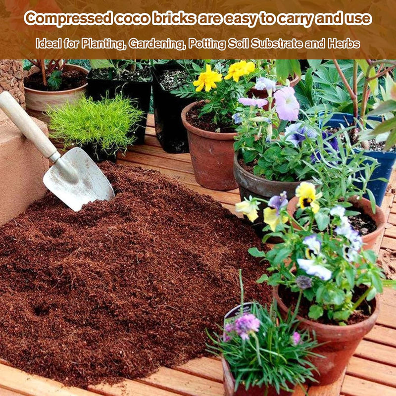 Hot Sale 49% OFF – Premium Organic Coconut Coir Bricks for Plants