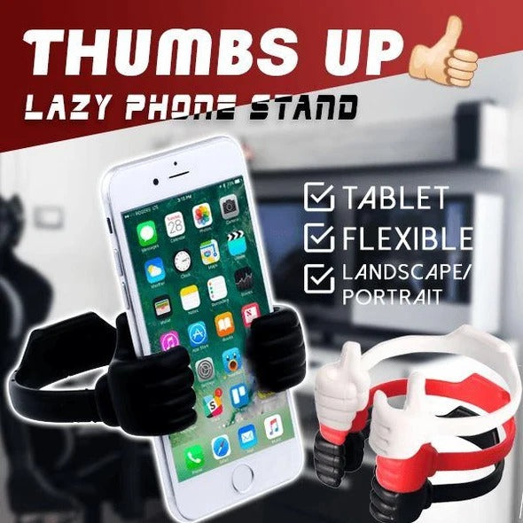 (Hot Sale – 49% OFF) Thumbs Up Lazy Phone Stand, Buy 3 Get Extra 10% OFF