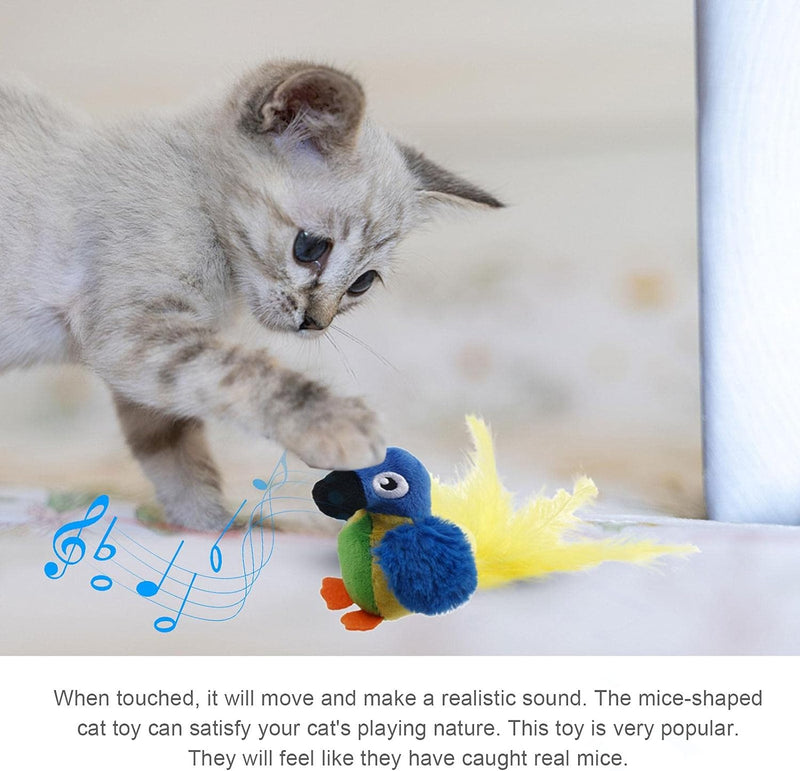 HOT SALE – Interactive Chirping Bird Cat Toy