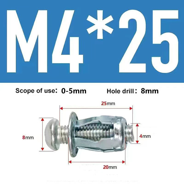 (HOT SALE NOW – 49% OFF) – Expansion Screw Petal Nut (BUY MORE SAVE MORE)