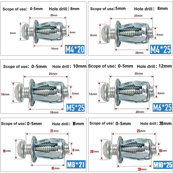 (HOT SALE NOW - 49% OFF) - Expansion Screw Petal Nut (BUY MORE SAVE MORE)