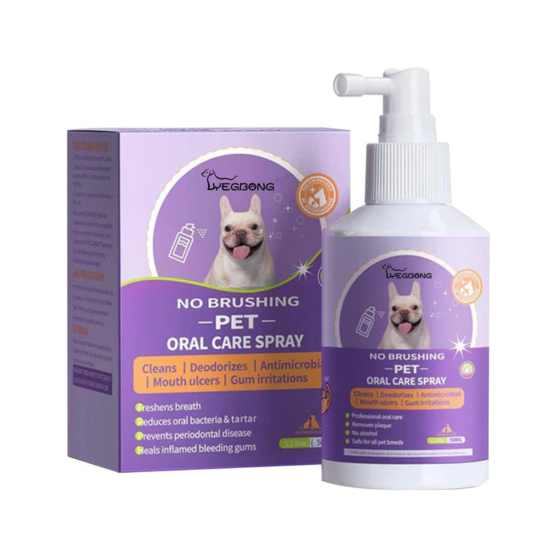 LAST DAY PROMOTION 49% OFF - Teeth Cleaning Spray for Dogs & Cats