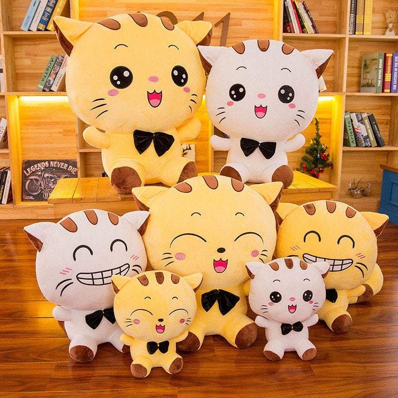 Kawaii Stuffed Cat Plush