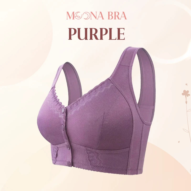 Moona Bra – Front Closure Breathable Bra for Seniors