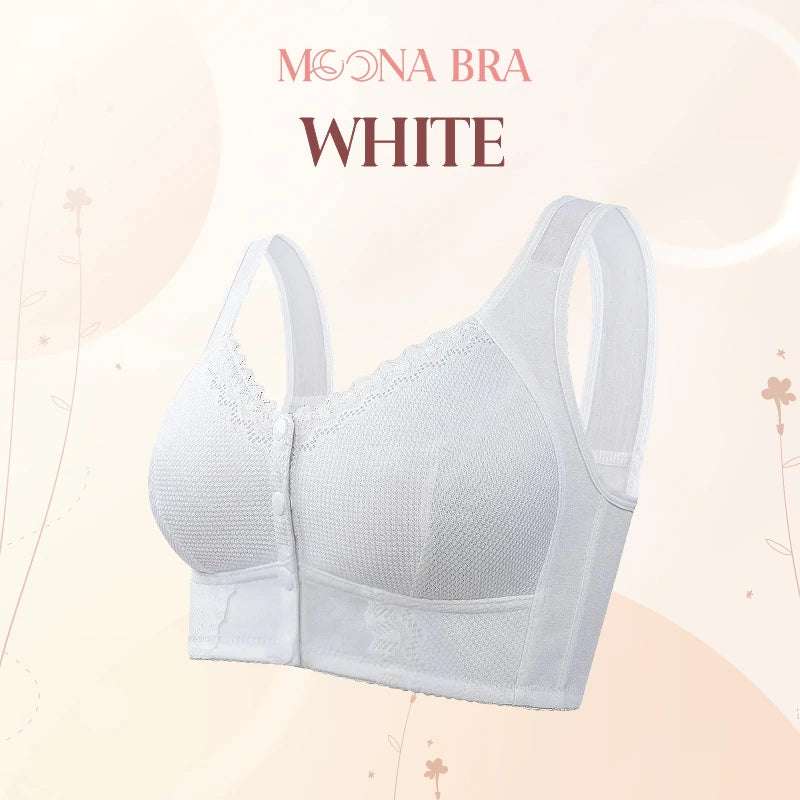 Moona Bra – LAST DAY SALE 80% OFF – Front Closure Breathable Bra for Seniors