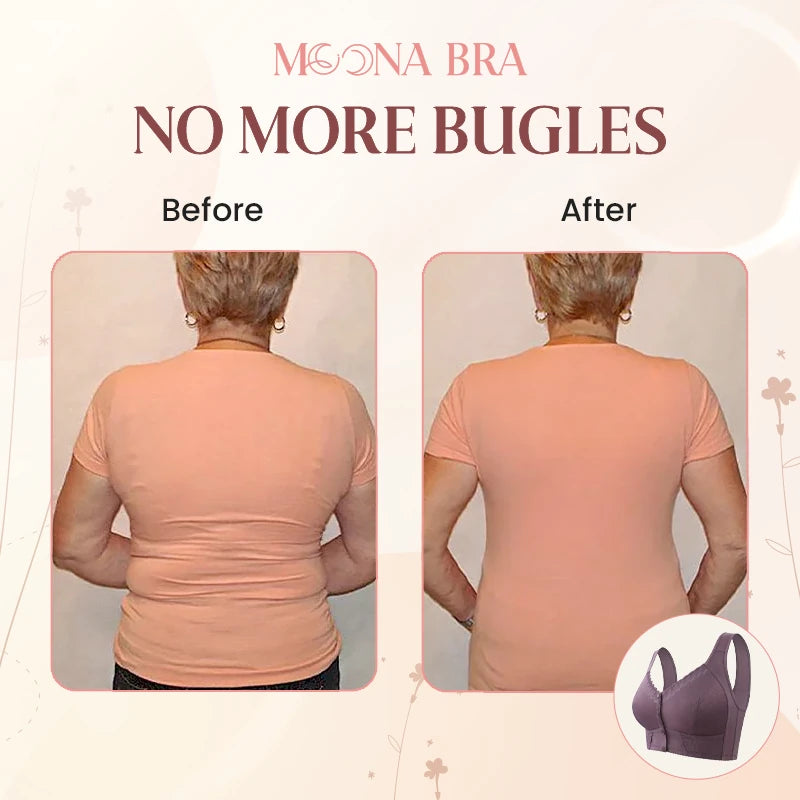 Moona Bra – Front Closure Breathable Bra for Seniors