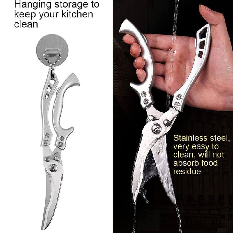 Kitchen Gifts – Heavy Duty Stainless Steel Bone-Cut Scissors