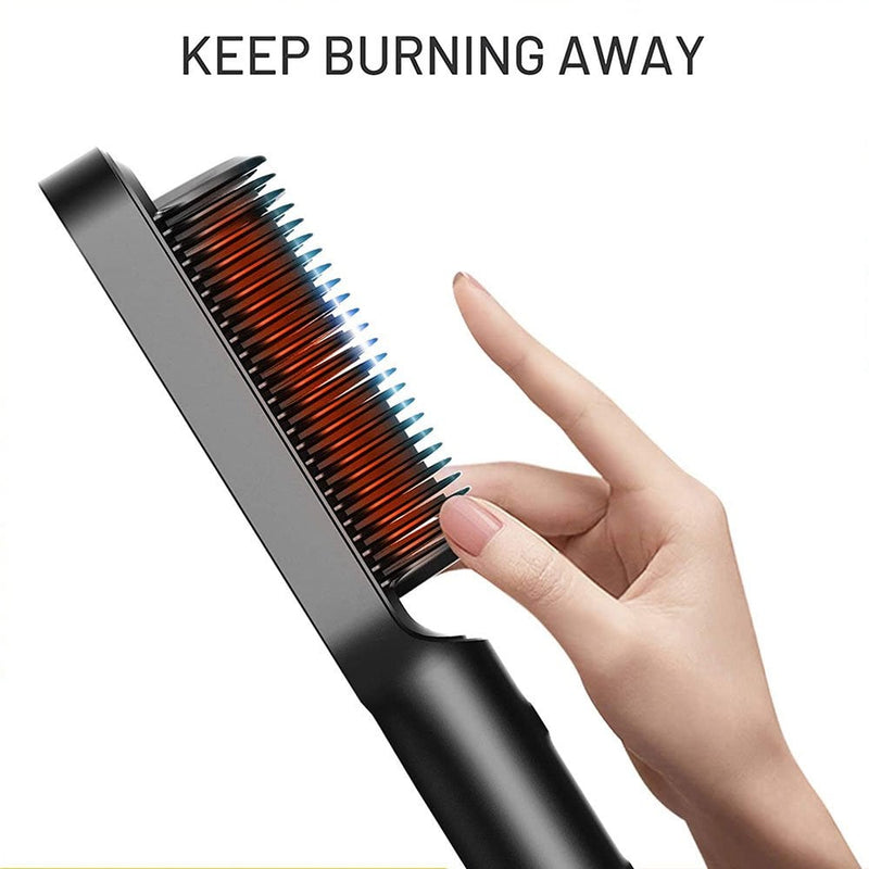 Envisagem Christmas Sale 50% OFF – Negative Ion Hair Straightener Styling Comb