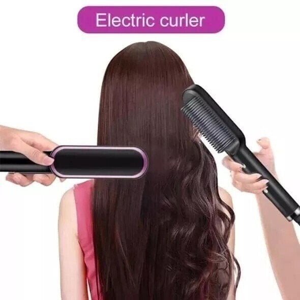 LAST DAY 49% OFF – Negative Ion Hair Straightener Styling Comb