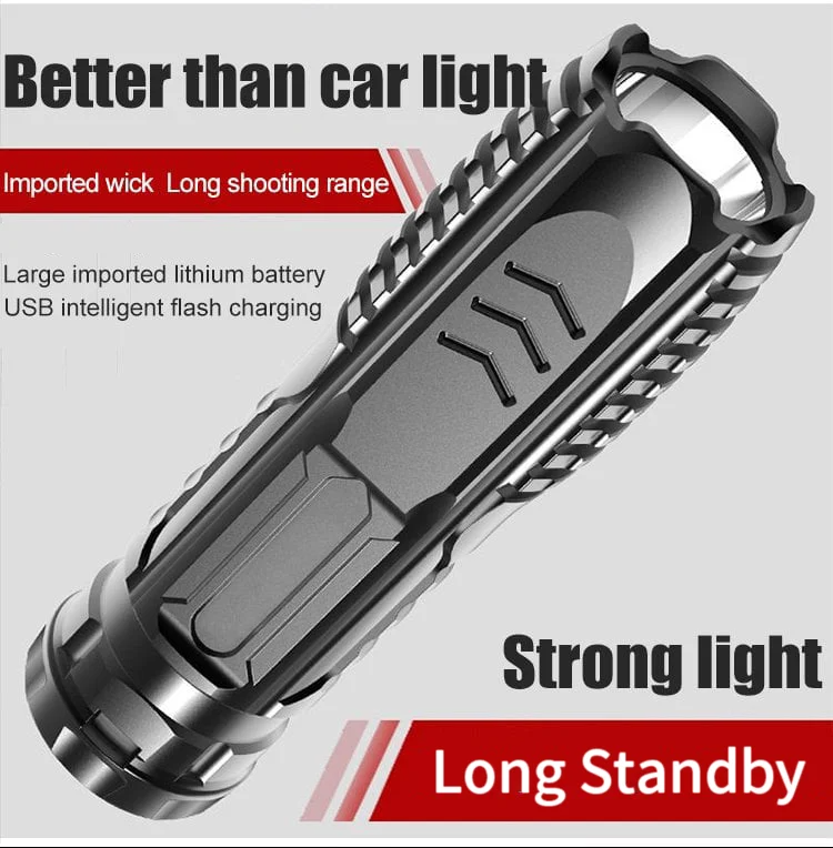 Last Day 50% OFF - Multifunctional Rechargeable Flashlight