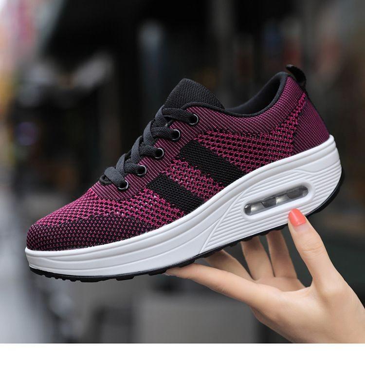 Last Day 60% OFF – Women light air flying woven mesh orthopedic Sneakers