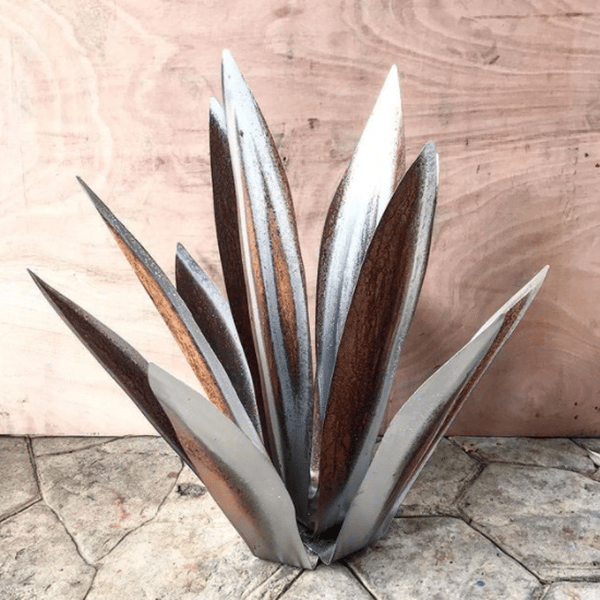 Exquisitehonor Last Day 70% OFF – Anti-rust Metal Led Tequila  Agave Plant-Perfect for garden