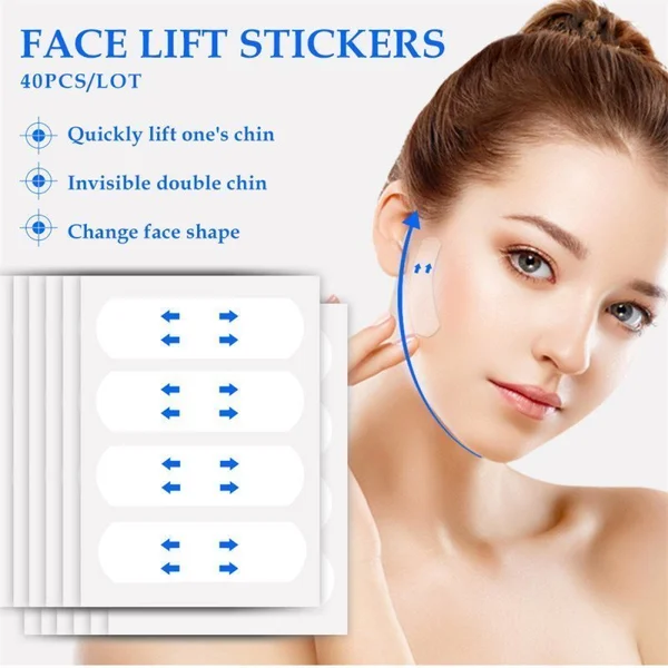 Last Day 70% OFF – Invisible Face Lifter Tape – Has a delicate V face