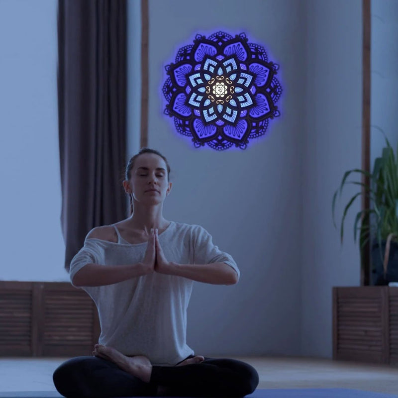 Last Day 70% Off – Mandala Atmosphere LED Light