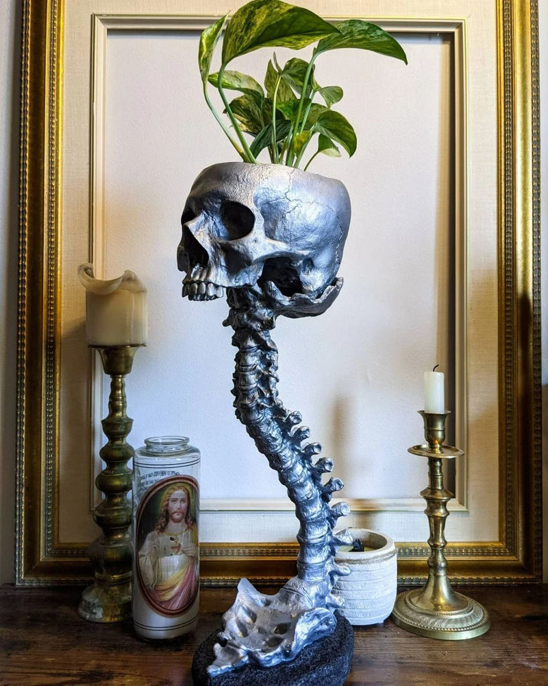 LAST DAY 70% OFF – Skeleton Spine Stand Planter