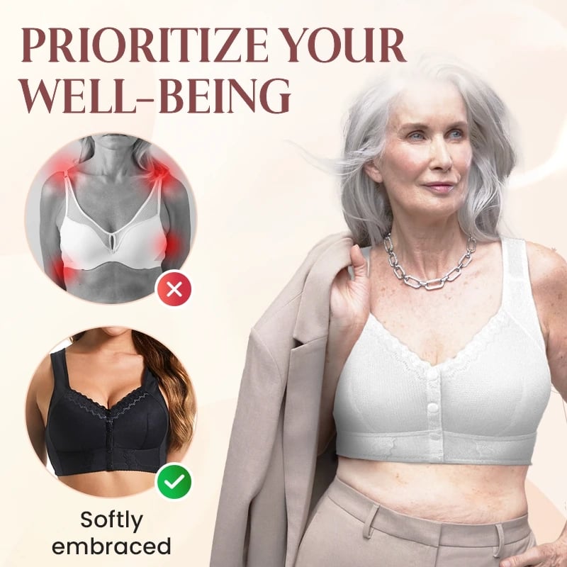 LAST DAY BUY 1 GET 1 FREE – 2024 New Front Closure Breathable Bra