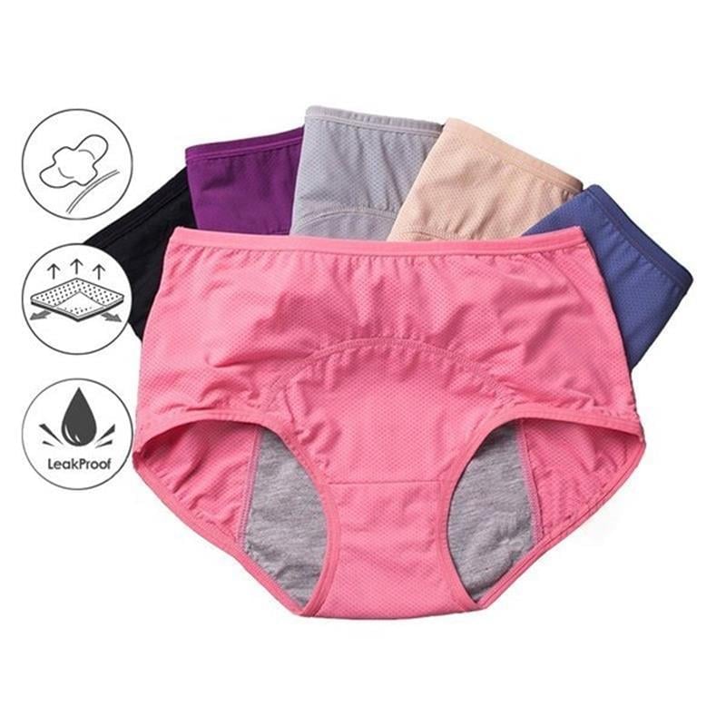 Last Day Buy 3 Get 2 Free - High-waisted Leak-proof Protective Panties