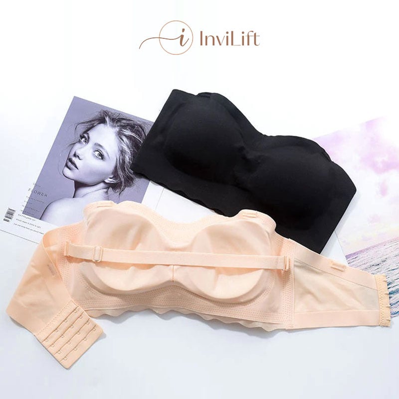 Mother鈥檚 Day Promotion 49% 0ff-Plus size Sexy Strapless Invisible Push Up Bra