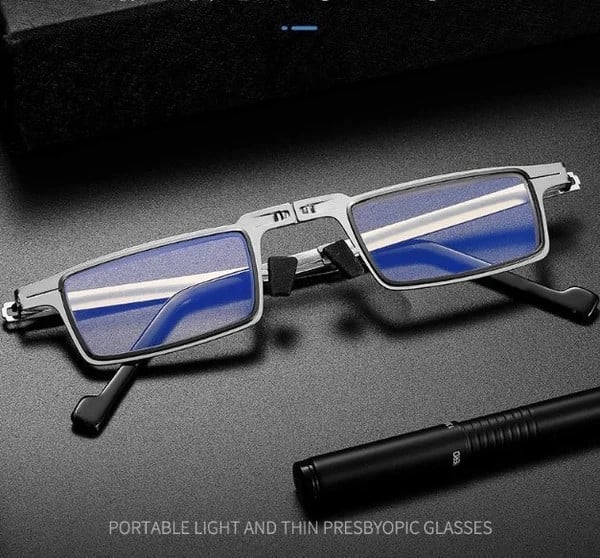 Last Day Promotion 50% OFF – Screwless Ultra Light Folding Glasses