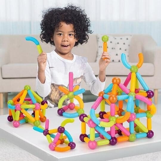 Last Day Promotion 70% OFF – Educational Magnet Building Blocks