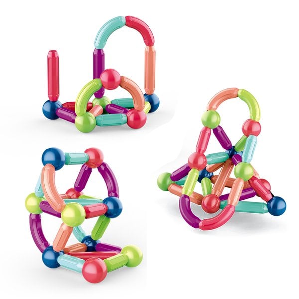 Last Day Special Sale 49% OFF – Magnetic Balls and Rods Set Educational Magnet Building Blocks