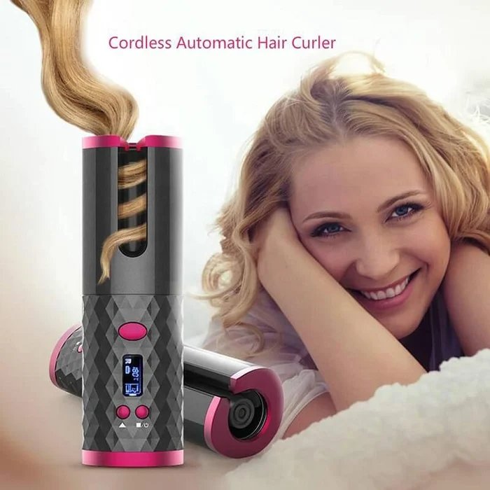 Auto Rotating Ceramic Hair Curler