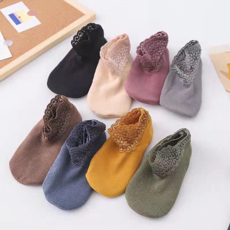 Lilyrhyme New Fashion Lace Warmer Socks