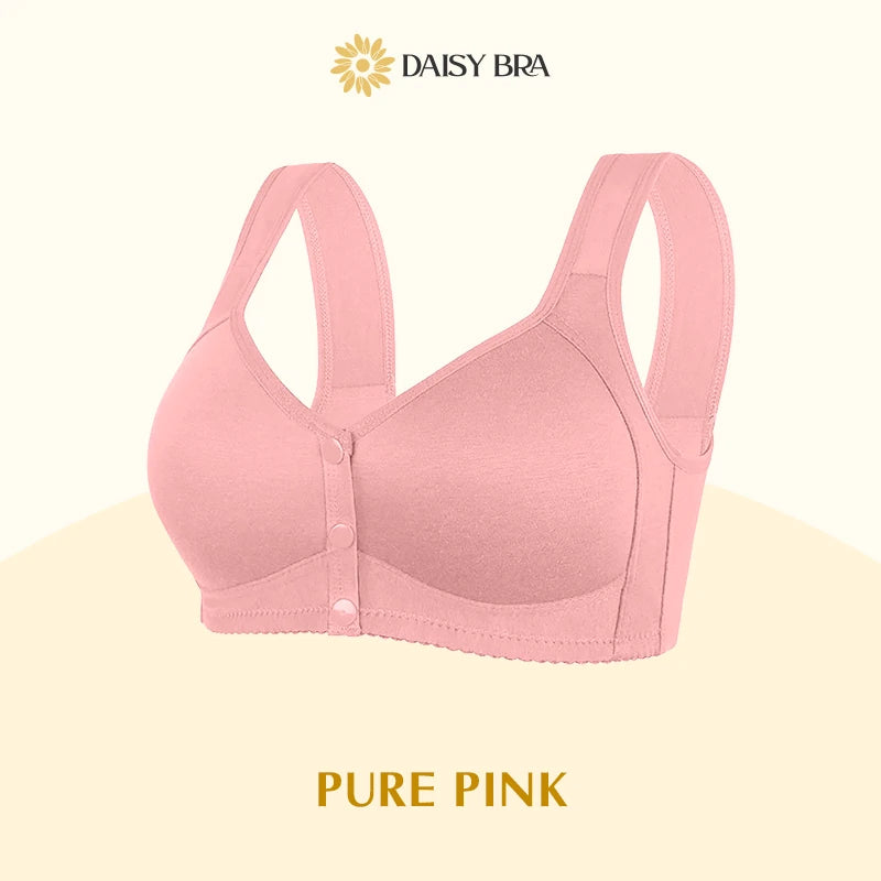 Lisa Charm Daisy Bra – Comfortable & Convenient Front Button Bra