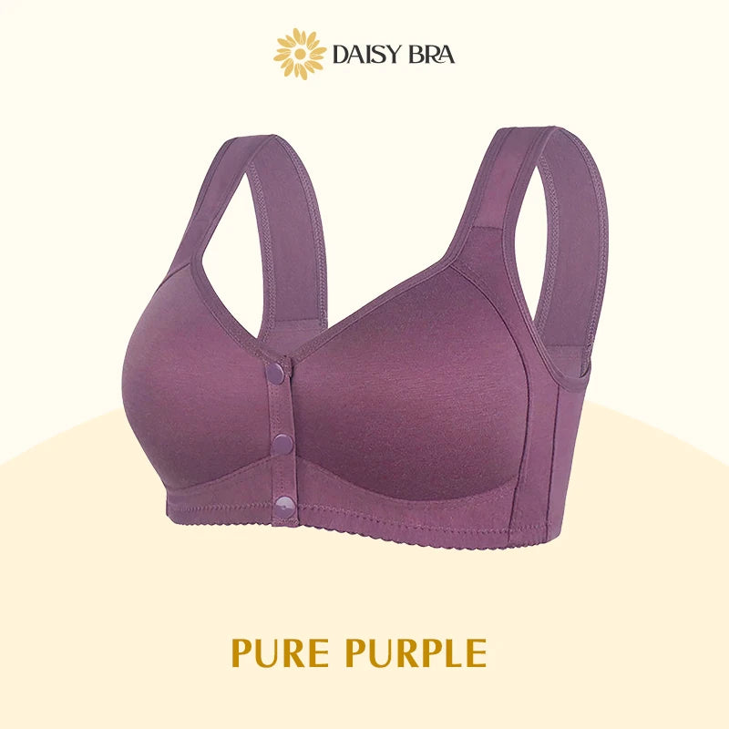 Lisa Charm Daisy Bra – Comfortable & Convenient Front Button Bra