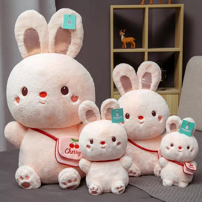 Lovely Rabbit with Cherry Plush