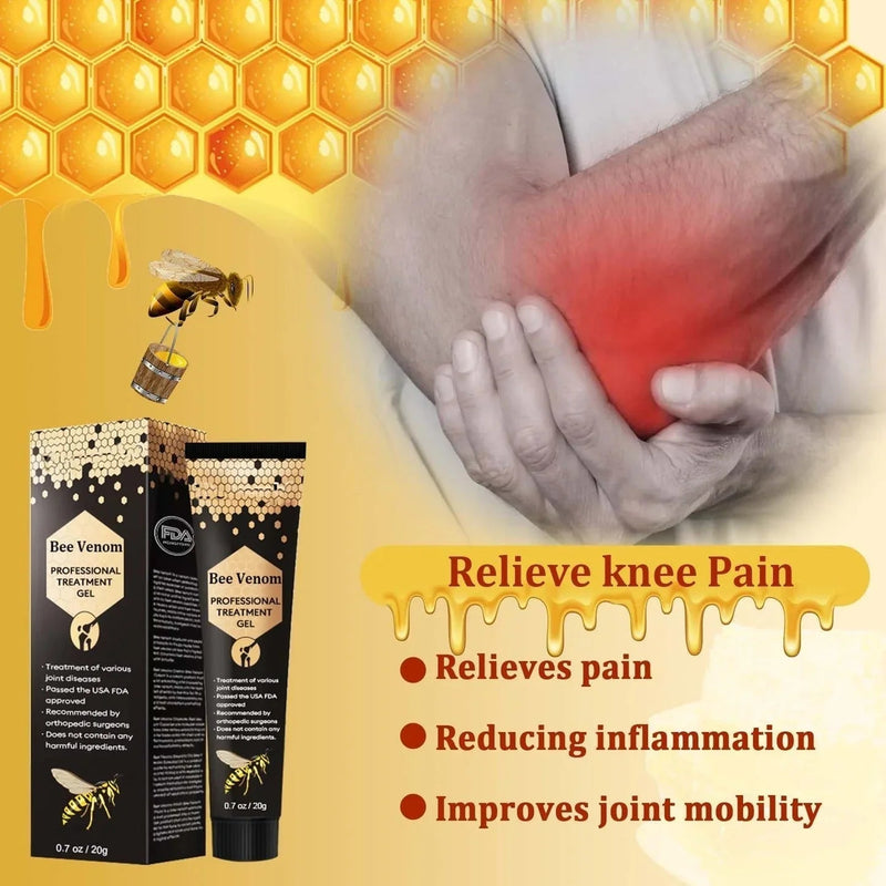 LOVILDS – New Zealand Bee Venom Joint Relief Gel (New Zealand Bee Extract – Specialized in Treating Orthopedic Conditions and Arthritic Pain)