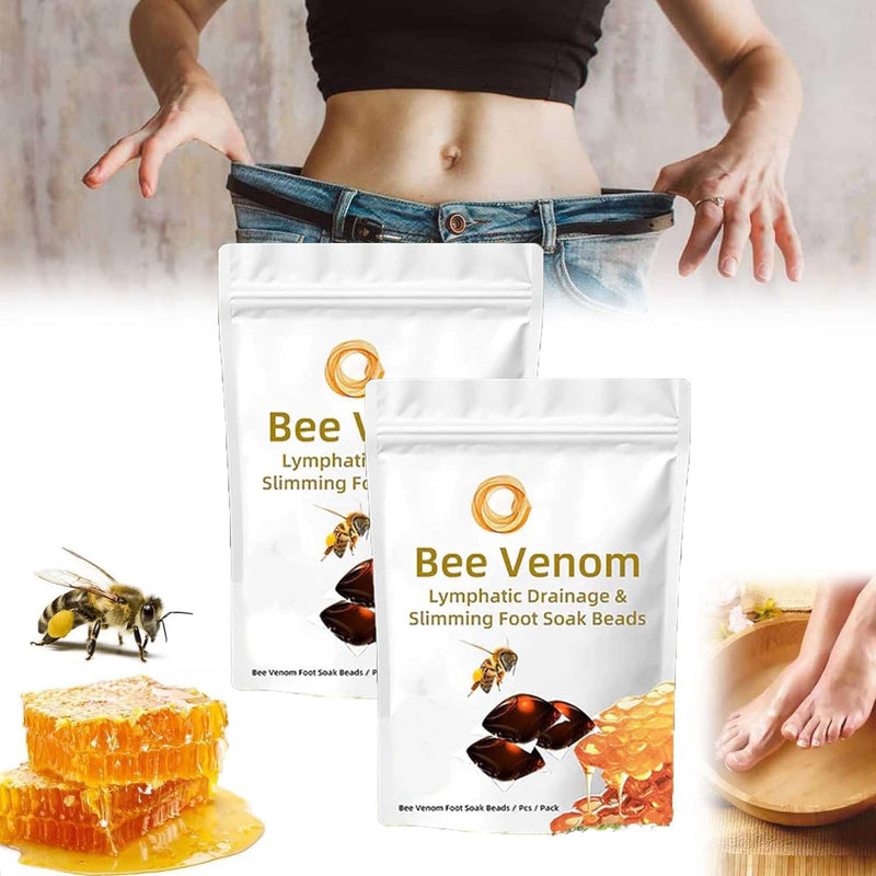 Lukmlca Bee Venom Lymphatic Drainage & Slimming Foot Soak Beads