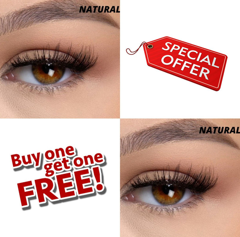 lumentes eyelash natural x2