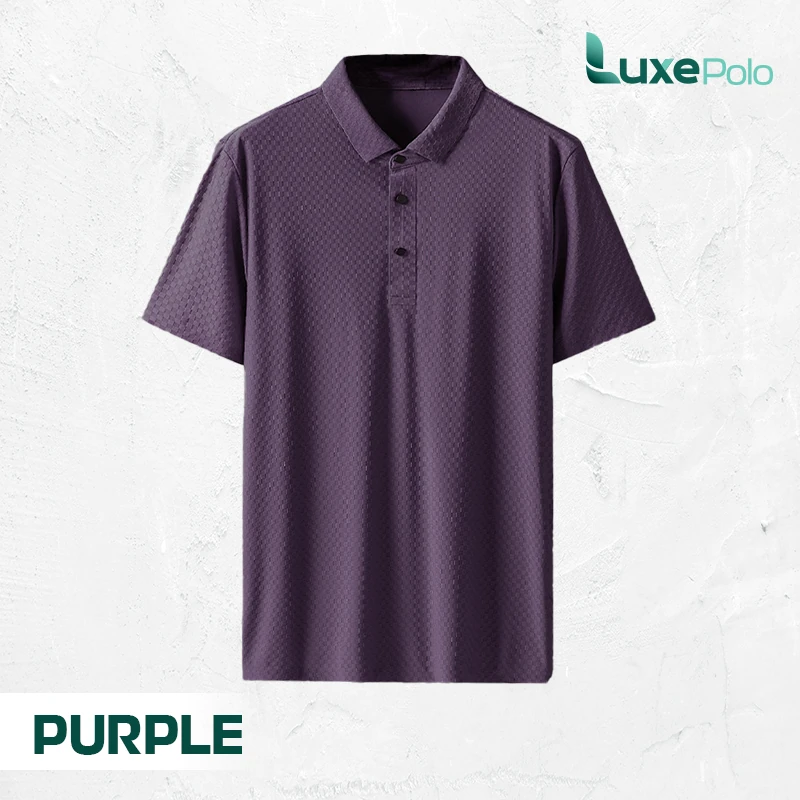 LuxePolo – LAST DAY 70% OFF | Men’s Icy Silk Anti-wrinkle Polo Shirt