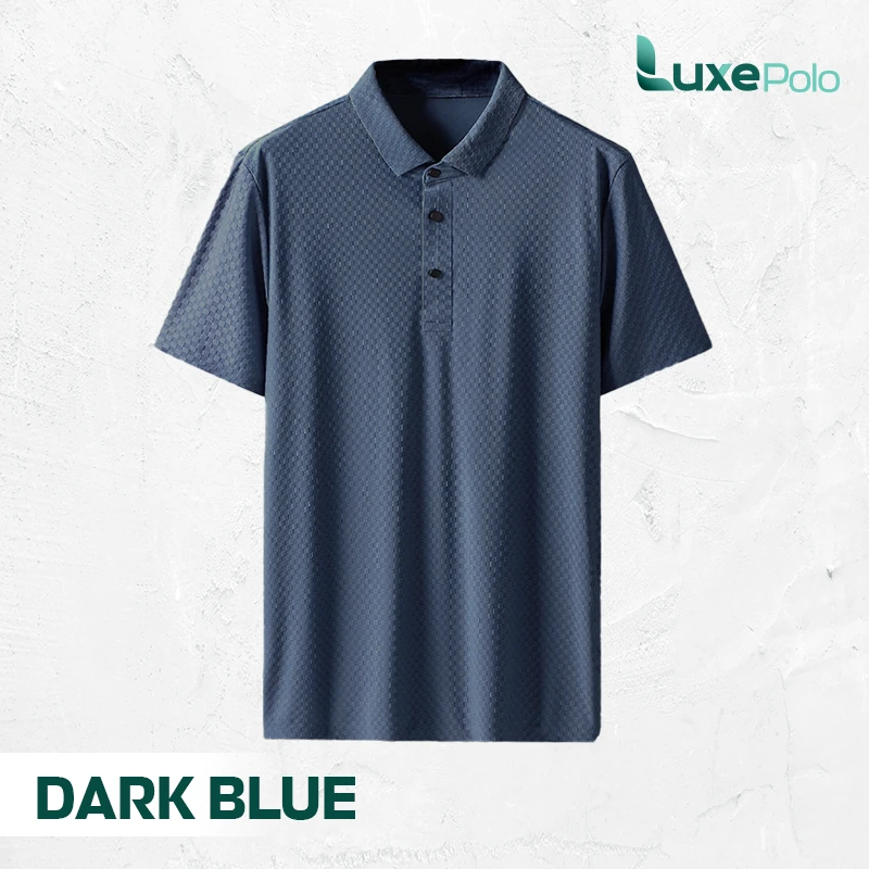 LuxePolo – LAST DAY 70% OFF | Men’s Icy Silk Anti-wrinkle Polo Shirt