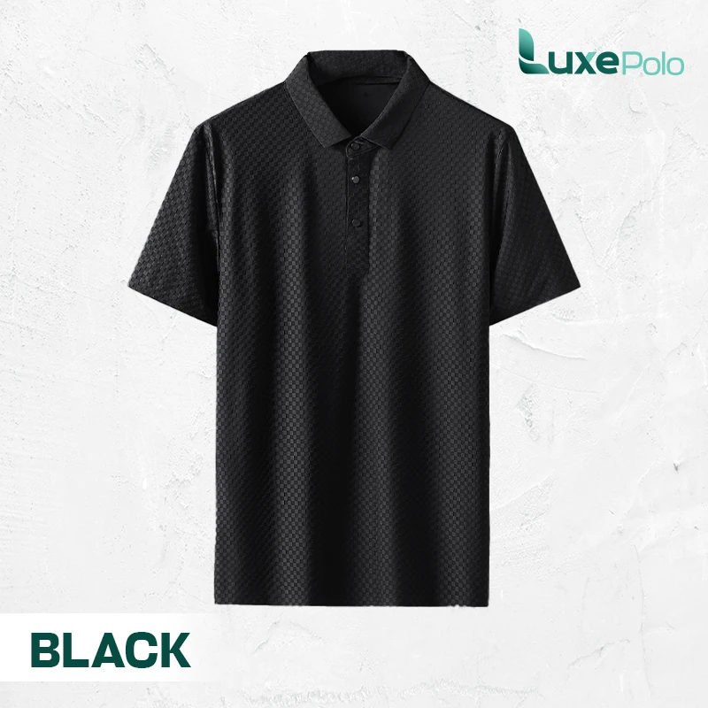 LuxePolo – LAST DAY 70% OFF | Men’s Icy Silk Anti-wrinkle Polo Shirt