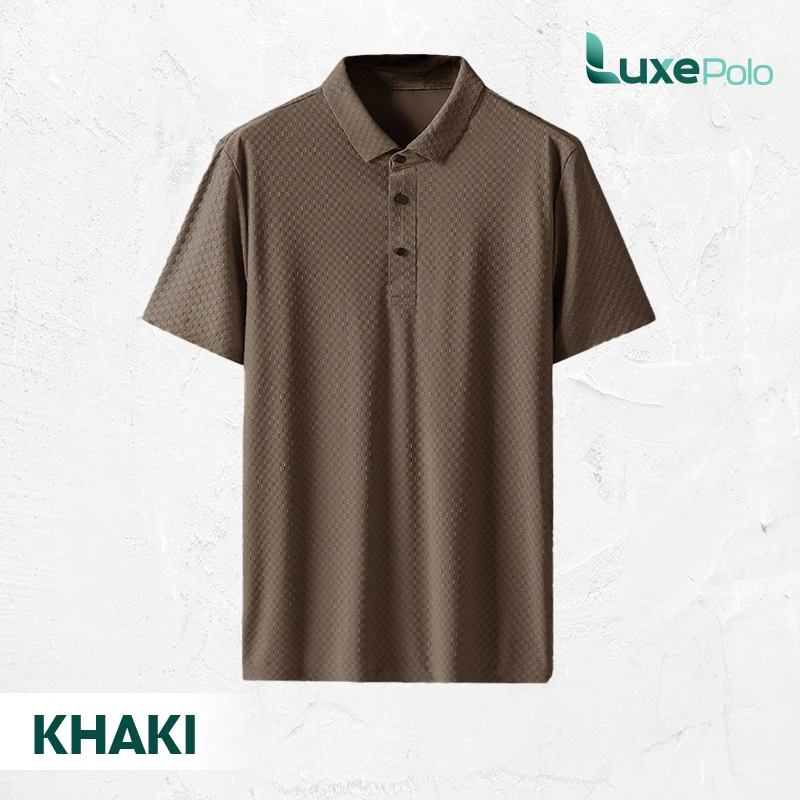 LuxePolo – LAST DAY 70% OFF | Men’s Icy Silk Anti-wrinkle Polo Shirt