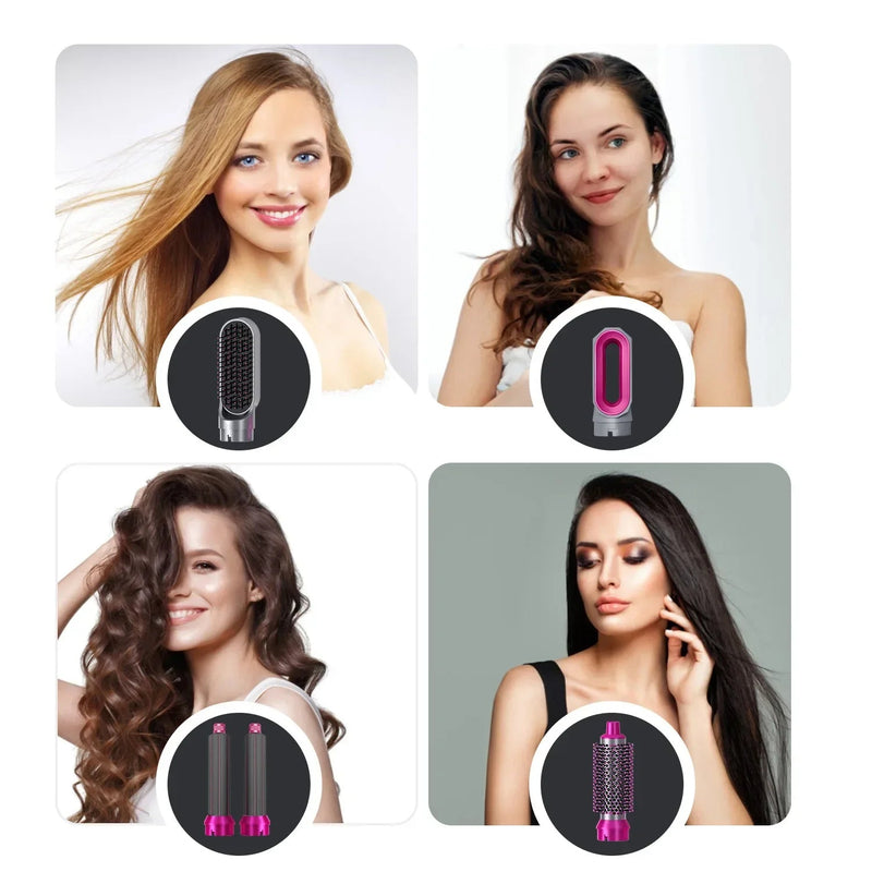 LUXYLES – 5 In 1 Hair Styling Brush.