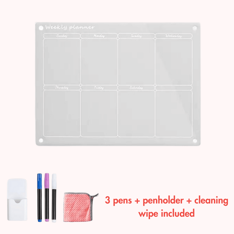 Magnetic Acrylic Calendar & Planner