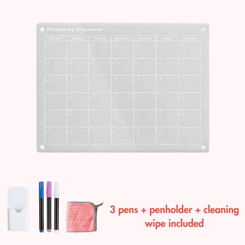 Magnetic Acrylic Calendar & Planner